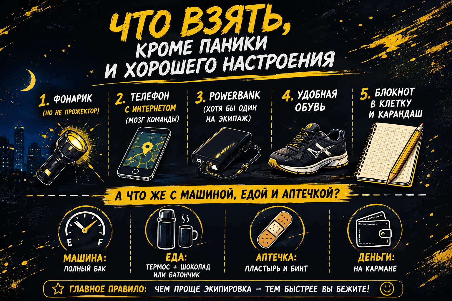 Минимальный набор для игры