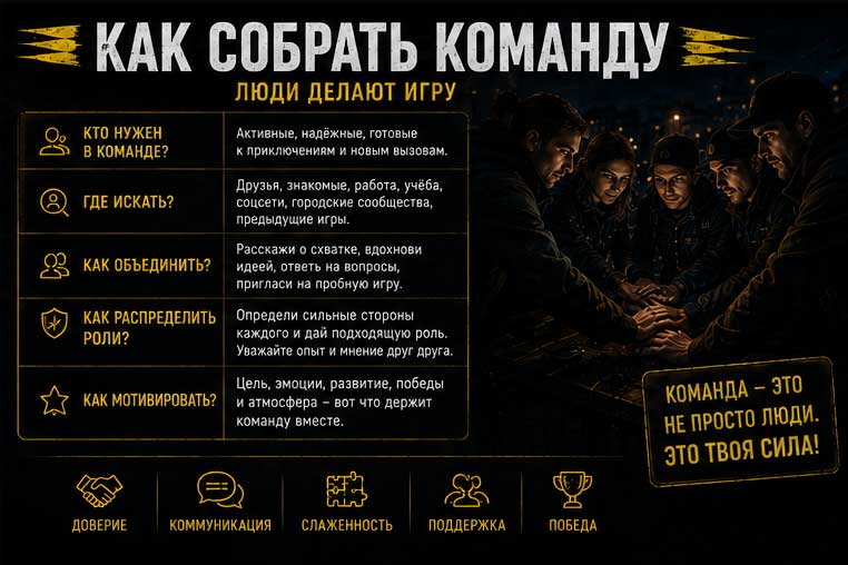 Как собрать команду